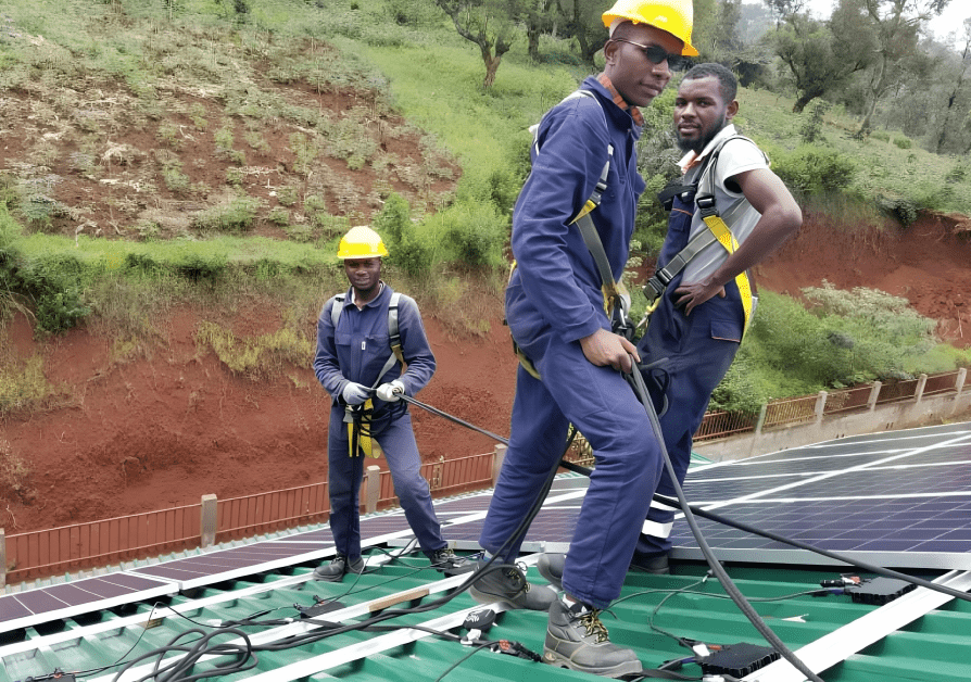 90kWp Solar Installation for World Food Program Office 1.0